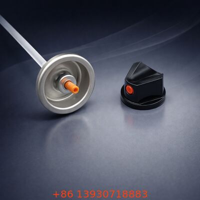 One Inch UV-Resistant Color-Matched Aerosol Male Valve for Automotive Paint Spray