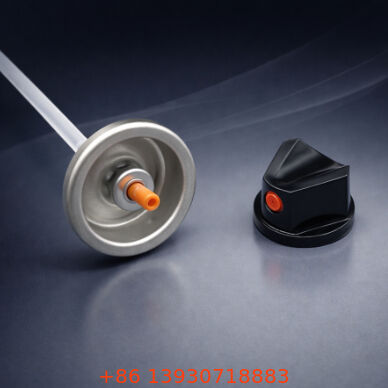 Enhanced Sealing Male Aerosol Paint Valve with Color-Coordinated Finish