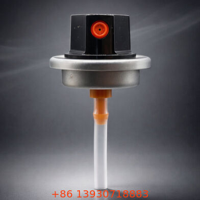 Enhanced Sealing Male Aerosol Paint Valve with Color-Coordinated Finish