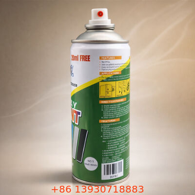 Enhanced Sealing Male Aerosol Paint Valve with Color-Coordinated Finish