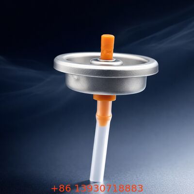 Refined Male Aerosol Paint Valve with Strong Sealing and Pre-Colored Finish