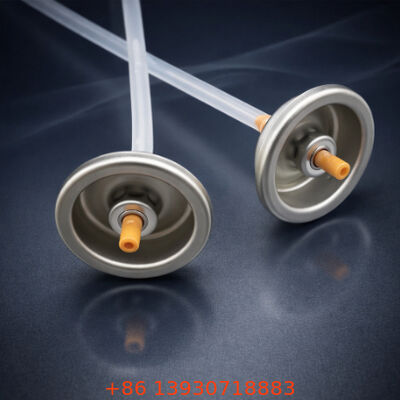 Refined Male Aerosol Paint Valve with Strong Sealing and Pre-Colored Finish