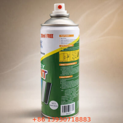 Refined Male Aerosol Paint Valve with Strong Sealing and Pre-Colored Finish