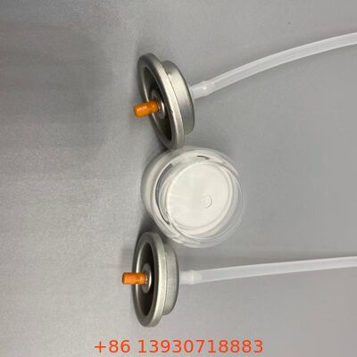 Dry Shampoo Aerosol Valve with Color-Safe Powder Dispensing Technology