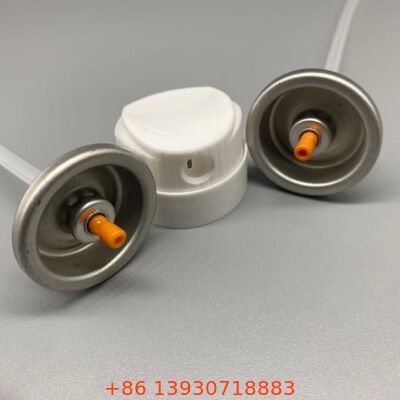 Dry Shampoo Aerosol Valve with Actuator for Targeted Root Application