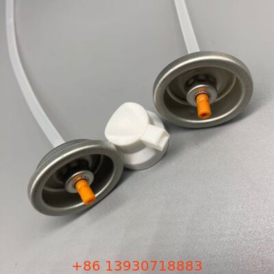 Dry Shampoo Aerosol Valve with Actuator for Targeted Root Application