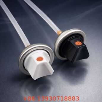 Pre-Colored Male Aerosol Paint Valve Set with Enhanced Sealing