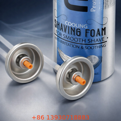 Controlled-Flow Shaving Foam Valve for Personal Care Aerosols
