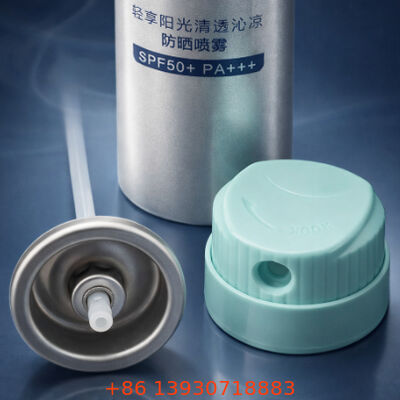 Precision Controlled Dispensing Sunscreen Lotion Pump Valve with Durable Tinplate and Plastic Construction for Various Sunscreen Formulations