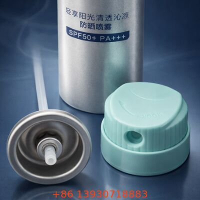 Controlled Dispensing Lotion Pump Valve for Sunscreen with Tinplate and Plastic Construction Compatible with Various Formulations
