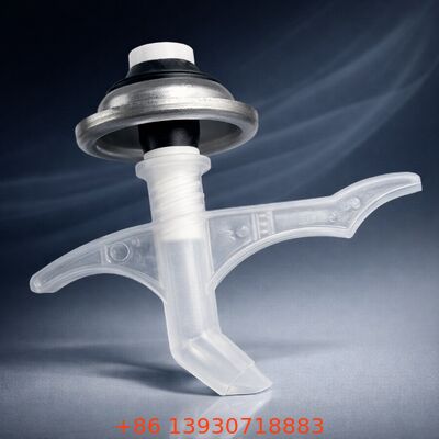 One-Inch PU Foam Valve with Extended Dip Tube and Tinplate Construction for Pressurized Foam Dispensing