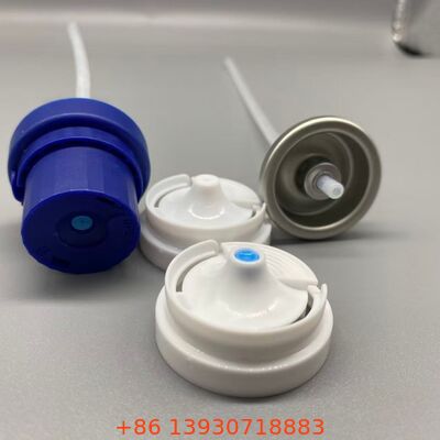 One Inch Germ-Resistant Odor-Neutralizing Aerosol Spray Valve for Deodorant and Antibacterial Applications