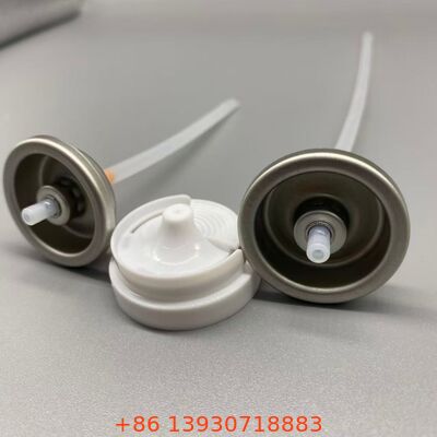 One Inch Germ-Resistant Odor-Neutralizing Aerosol Spray Valve for Deodorant and Antibacterial Applications