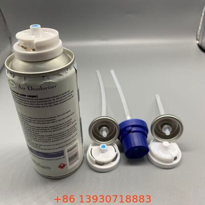 One Inch Germ-Resistant Odor-Neutralizing Aerosol Spray Valve for Deodorant and Antibacterial Applications