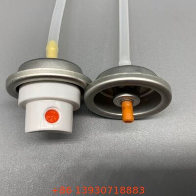 Professional Foam Cleaner Aerosol Valve with Scrubbing Brush Cap for Auto Detailing