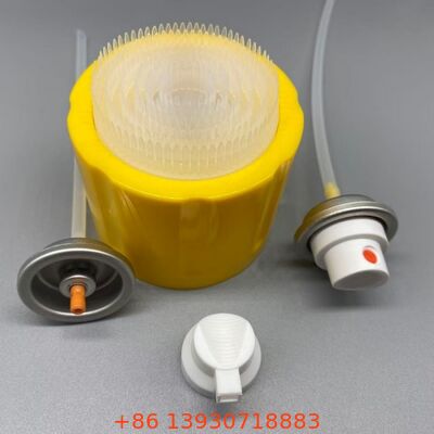 Foam Generator Valve, Aerosol Foam Valve For Household & Cleaning Foam Aerosol Packaging Application