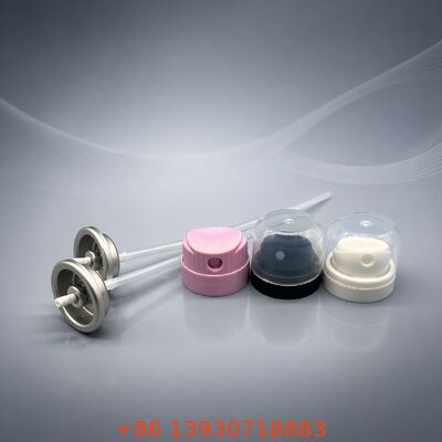 Aerosol Dry Shampoo Spray Valve with Fine Powder Mist for 360-Degree Operation and Residue-Free Performance
