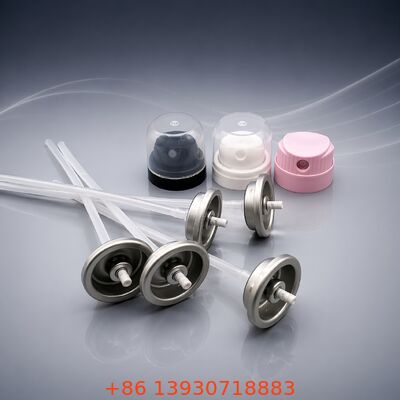 Aerosol Dry Shampoo Spray Valve with Fine Powder Mist for 360-Degree Operation and Residue-Free Performance