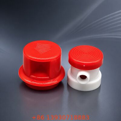 Fine Mist Footwear Spray Valve and Aerosol Actuator for Shoe Care with Easy Press Design and Standard Can Compatibility (20-50 mm)