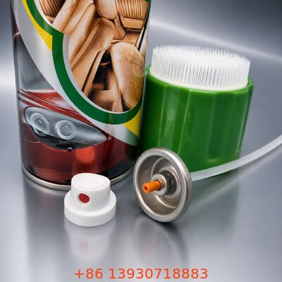 Grease-Cutting Foam Cleaner Aerosol Valve with Wide-Orifice Design for High-Density Foam and Chemical-Resistant Materials