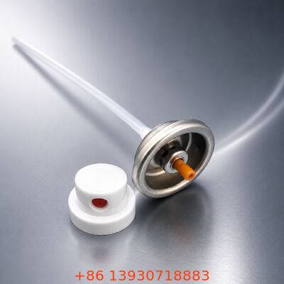 Rich-Lather Aerosol Foam Cleaner Valve with Cling Foam Technology, Chemical-Resistant Materials, and High-Density Foam