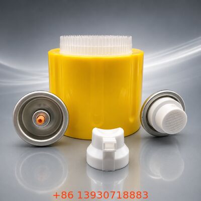 Grease-Cutting Foam Cleaner Aerosol Valve with Wide-Orifice Design for High-Density Foam and Chemical-Resistant Materials