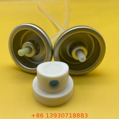 Anti-Clog Sunscreen Aerosol Valve with 360-Degree Operation and Leak-Proof Seal for Continuous Sprays