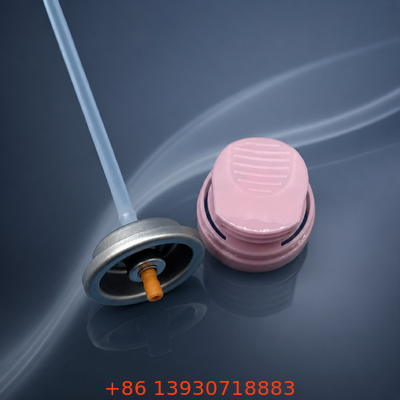 Shaving Foam Aerosol Valve with One-hand Ergonomic Trigger, Corrosion-resistant Plastic And Metal, and Airtight Sealing Structure