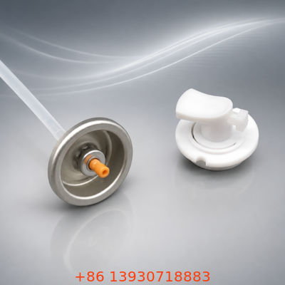 Color-Finished Male Aerosol Valve with Strong Sealing Performance and UV-Resistant Coating for Paint Packaging