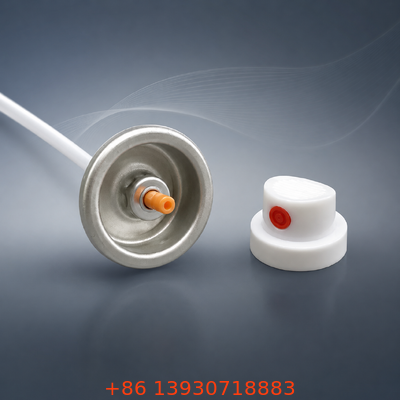 Smooth-Finish Aerosol Male Paint Spray Valve with Fine Mist Atomization and UV-Resistant Color-Matched Finish