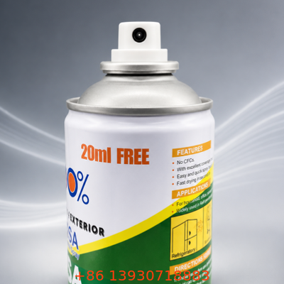Factory-Finished Male Aerosol Valve with Strong Sealing Performance and UV-Resistant Coating for Paint Packaging