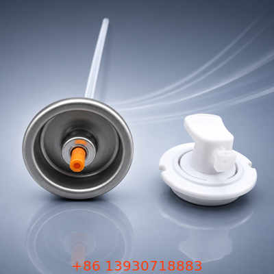 Factory-Finished Male Aerosol Valve with Strong Sealing Performance and UV-Resistant Coating for Paint Packaging