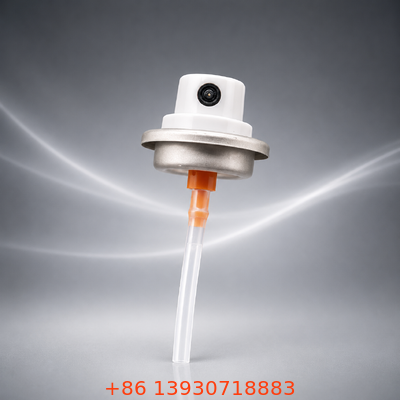 High-Output Male Paint Aerosol Valve with Flow Control and UV-Resistant Finish for Industrial Coatings