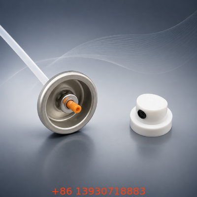 Pre-Coated Male Aerosol Valve Set with UV-Resistant Finish, Color-Coordinated Design, and Reliable Sealing for Paint Spray Packaging