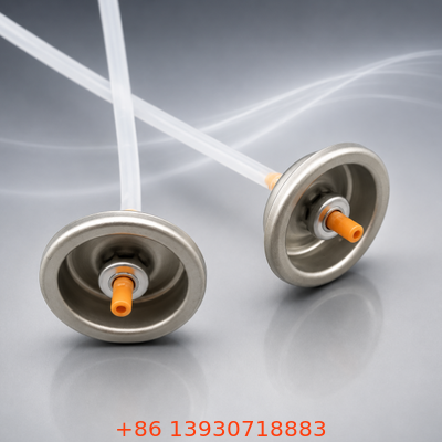 Pre-Coated Male Aerosol Valve Set for Decorative Paint Spray Packaging