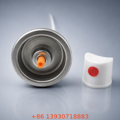 UV-resistant Male Aerosol Valve Set with Color-coordinated Design and Strong Sealing for Premium Spray Packaging