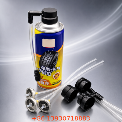 Tire Inflator Valve Actuator for Aerosols - Leak-Proof, High-Pressure Resistant with Ergonomic Handle, Compatible with Standard 1-Inch Valves