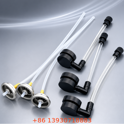 One-inch Tire Sealant Valve with Tinplate Construction and Quick Connect Coupler for Aerosol Tire Inflators