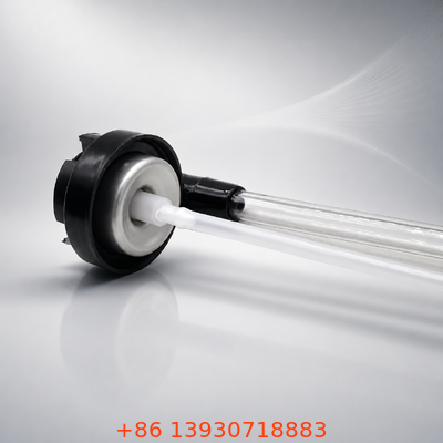 One-inch Tinplate Aerosol Tire Inflator Valve with Customizable Actuator Color for Tire Maintenance