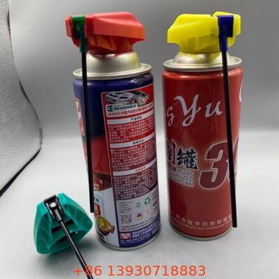 Premium Aerosol Foldable Trigger Actuator with Leak-Proof Locking Mechanism, Integrated Extension Tube, and Dual-Action Spray Nozzle