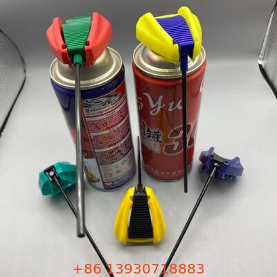 Foldable Trigger Actuator with Dual-Action Spray Nozzle Featuring Leak-Proof Locking Mechanism and Integrated Extension Tube