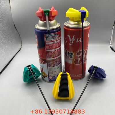 High-Performance Foldable Trigger Actuator with Leak-Proof Locking Mechanism, Integrated Extension Tube, and Dual-Action Spray Nozzle for Aerosol Care Products