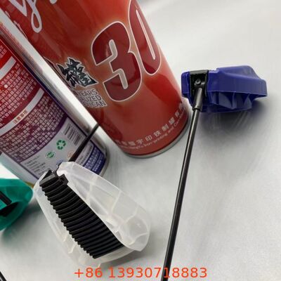 High-Performance Foldable Trigger Actuator with Leak-Proof Locking Mechanism, Integrated Extension Tube, and Dual-Action Spray Nozzle for Aerosol Care Products