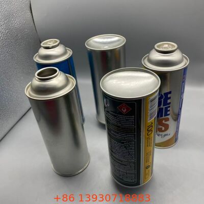 Cassette Gas High Pressure 18-21 Bar Aerosol Empty Tinplate Can 65mm 57mm 