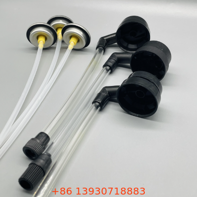 One Inch Aerosol Tire Inflator Valve with Tinplate Construction and OEM Customization for Automotive Care