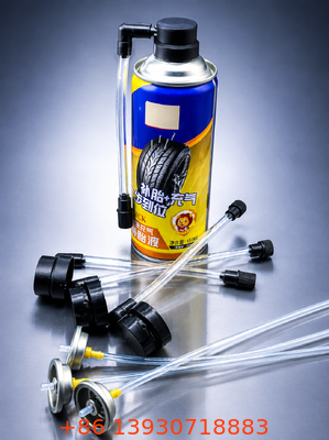 One Inch Tinplate Valve Construction Aerosol Valve and Actuator System with Customizable Actuator for Tire Inflator and Sealant Applications