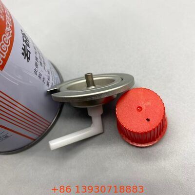 Continuous Flow Leak-Proof One Inch Aerosol Butane Gas Valve with Cover for Safe Storage