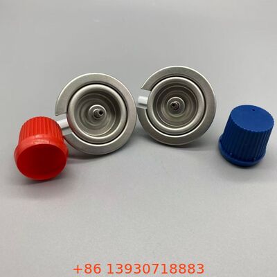 Butane Gas Valve, Aerosol Gas Control Valve For Portable Fuel Can Packaging, Safety Gas Dispensing Valve For Butane Can Application