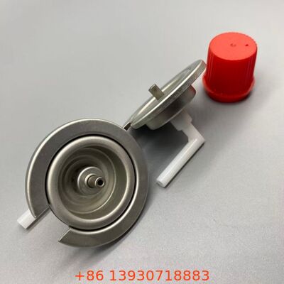 One Inch Tinplate Butane Gas Valve with Leak-Proof Aerosol Valve for Outdoor Stoves