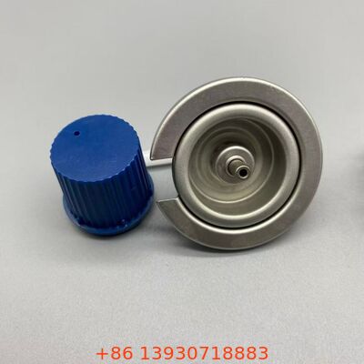 One Inch Tinplate Butane Gas Valve with Leak-Proof Aerosol Valve for Outdoor Stoves
